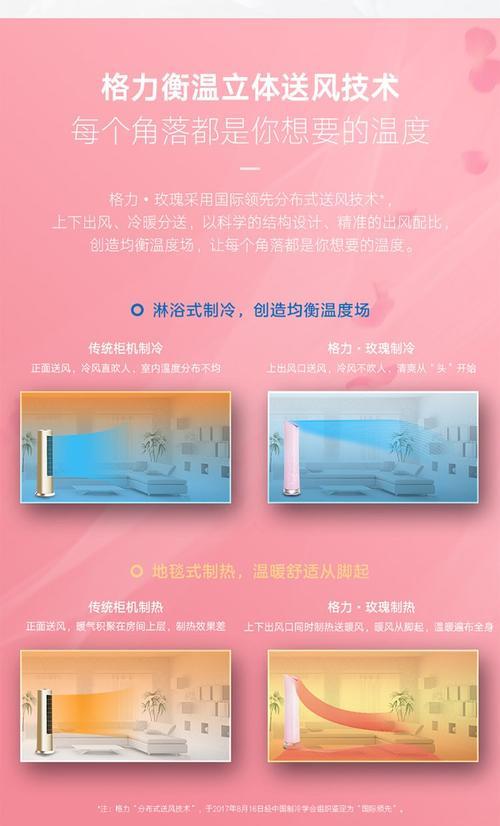 格力玫瑰柜机的优势与特点（一款高性能、高效能的空调产品）