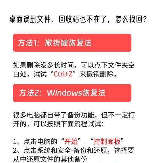 电脑彻底删除的文件如何恢复正常？（从丢失到重现，探秘电脑数据恢复的奥秘）