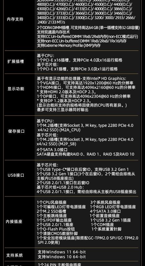 B75主板支持的CPU列表及性能比较（选择适合的CPU，提升电脑性能）